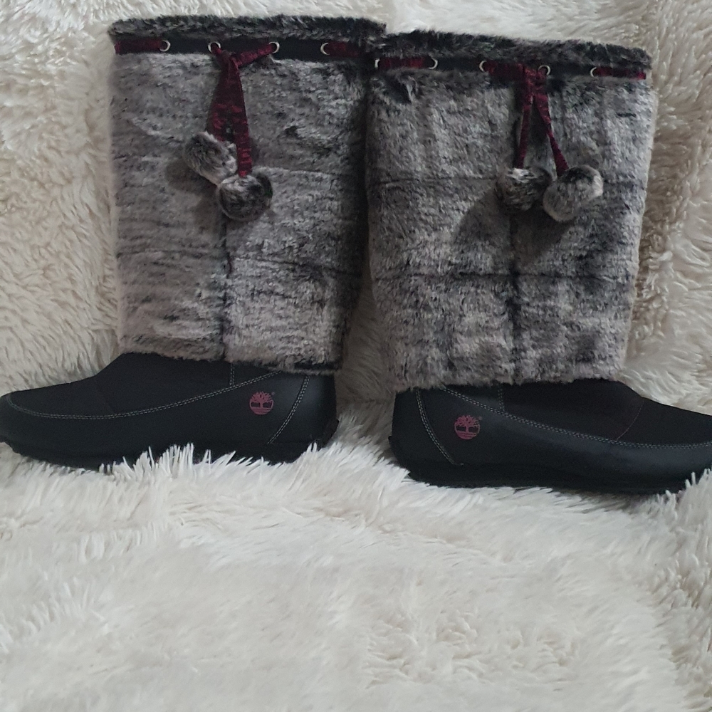 Timberland Women, size 10, color Black Boots